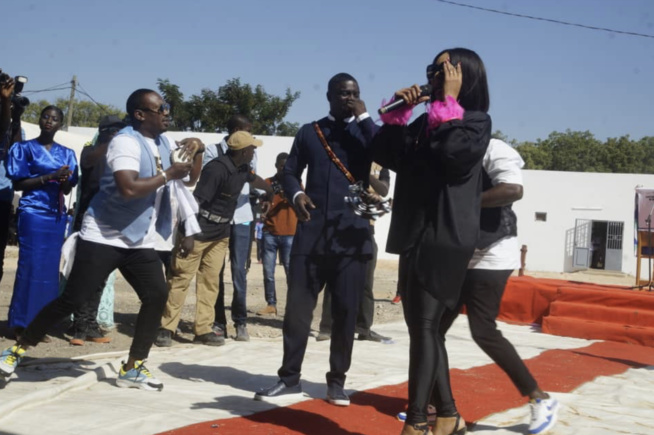 Mbodiène- Akon inaugure le Centre de la Jeunesse et livre un important message