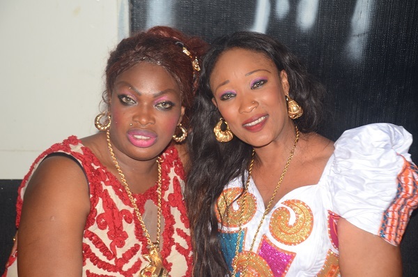 La danseuse Khady Diaw en compagnie de Maguette Thioye la sénégalaise de la Suéde