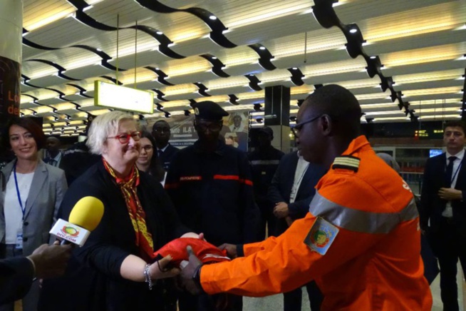 Photos / Solidarité avec la Turquie: Le détachement des pompiers sénégalais a quitté Dakar, ce lundi matin