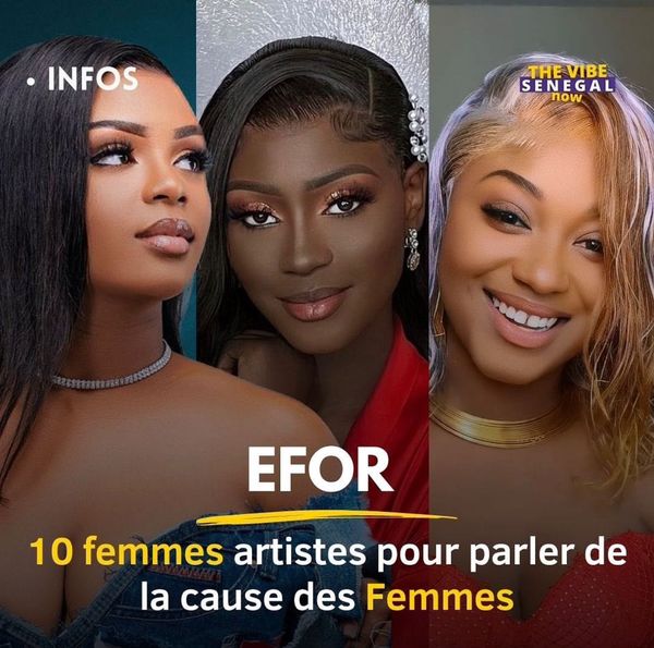 Dix artistes chanteuses femmes, le label Senartvision lance le concept EFOR