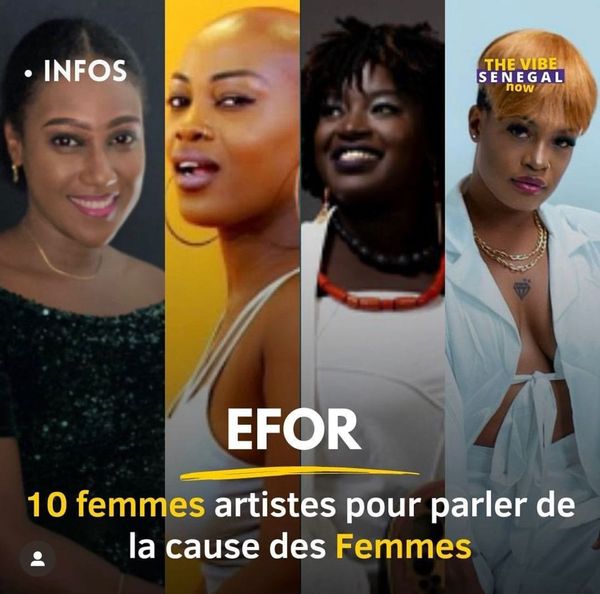 Dix artistes chanteuses femmes, le label Senartvision lance le concept EFOR