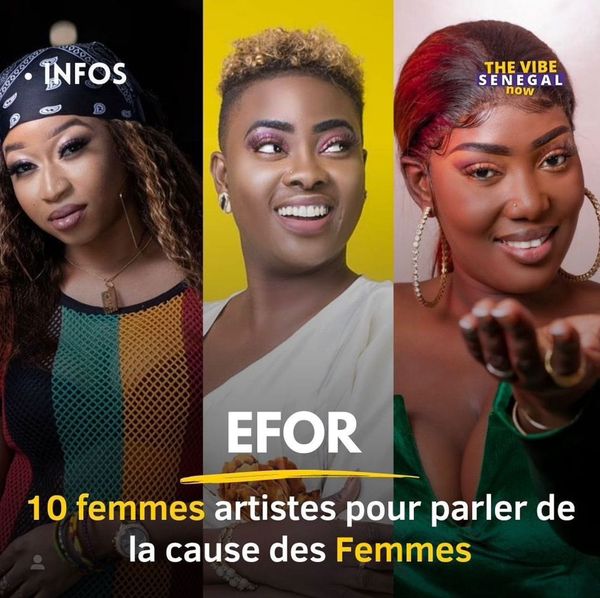 Dix artistes chanteuses femmes, le label Senartvision lance le concept EFOR