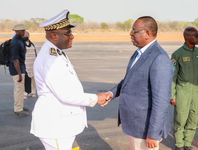 Macky Sall arrivé hier à Sédhiou : les images d’un accueil chaleureux