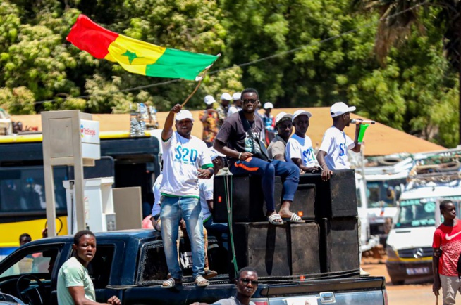 Le Président Macky Sall accueilli en grande pompe à Goudomp