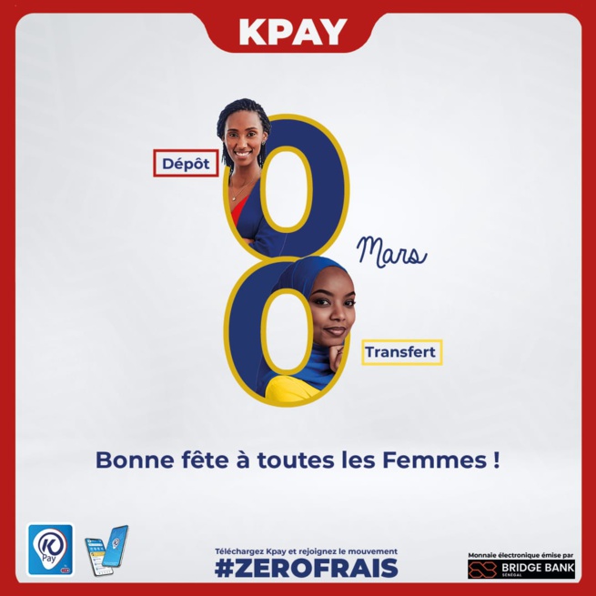 La journée internationale du 8 Mars: KPAY souhaite une bonne fête à toutes les femmes.