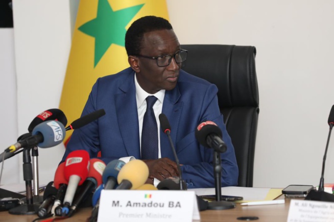 Recommandations du P.M Amadou Ba sur CIM campagne agricole 2023/2024