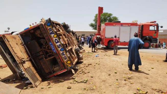 Kaolack : Les images du terrible accident de Kahone dévoilées