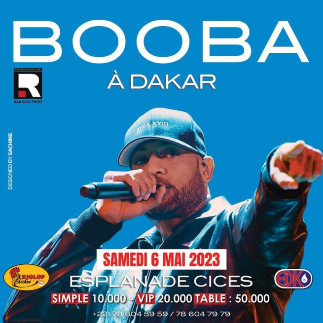 Achetez vos tickets pour le concert de Booba ce samedi dansles restaurants Djolof Chicken et les Supermarchés Low Price du Groupe EDK.  