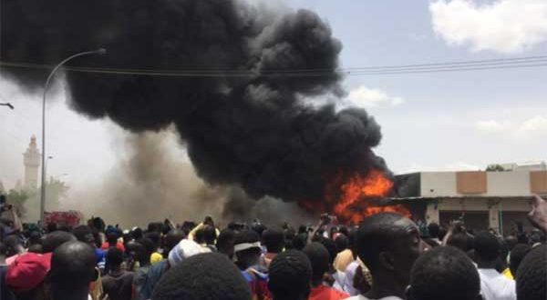 Pikine Rue 10: Une boutique de bonbonnes de gaz réduite en cendres