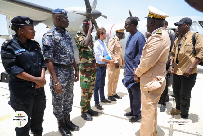 VISITE DU PREMIER MINISTRE AMADOU BA À SAINT LOUIS CE DIMANCHE 14 MAI 2023