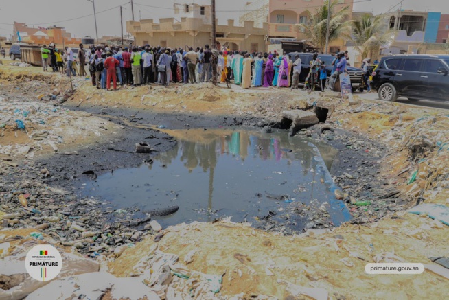 VISITE DU PREMIER MINISTRE AMADOU BA À SAINT LOUIS CE DIMANCHE 14 MAI 2023