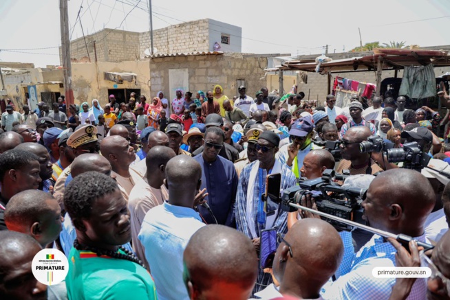 VISITE DU PREMIER MINISTRE AMADOU BA À SAINT LOUIS CE DIMANCHE 14 MAI 2023