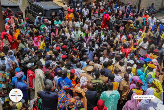 VISITE DU PREMIER MINISTRE AMADOU BA À SAINT LOUIS CE DIMANCHE 14 MAI 2023