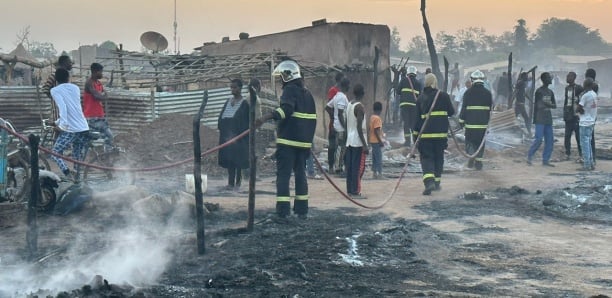 Incendie à Hann Bel Air : une petite entreprise en face de Metal Afrique part en fumée