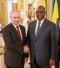 Macky Sall : « Je remercie le Président Vladimir Poutine pour son accueil et sa disponibilité au dialogue »