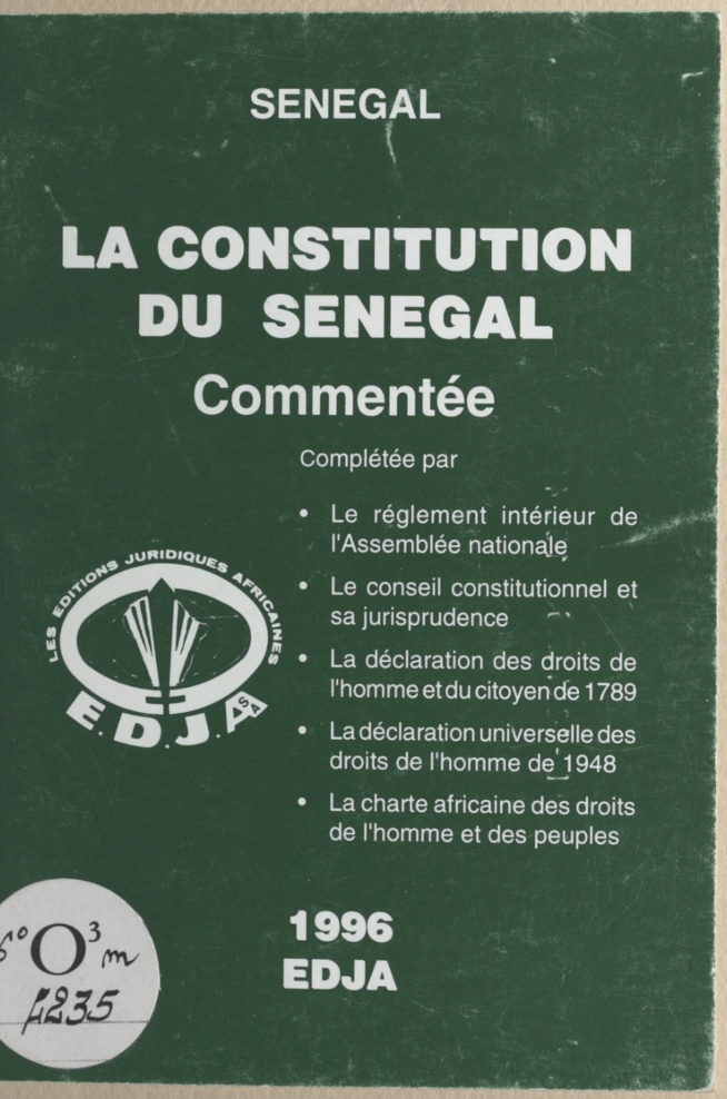 Non, un troisième mandat n’a rien d’antidémocratique ( Cheikh Dia)