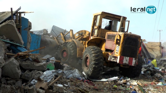 Campagne d'éradication des bidonvilles à Dakar: La ‘’Cité Imbécile’’ complètement rasée