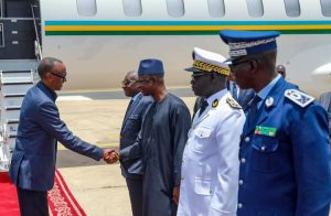 Le président rwandais Paul Kagame au Sénégal