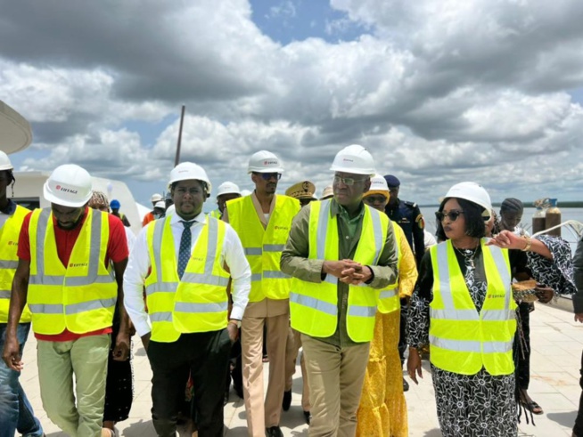 Visite De Chantier Du Mémorial Le Joola – L’infrastructure En Phase De Finition