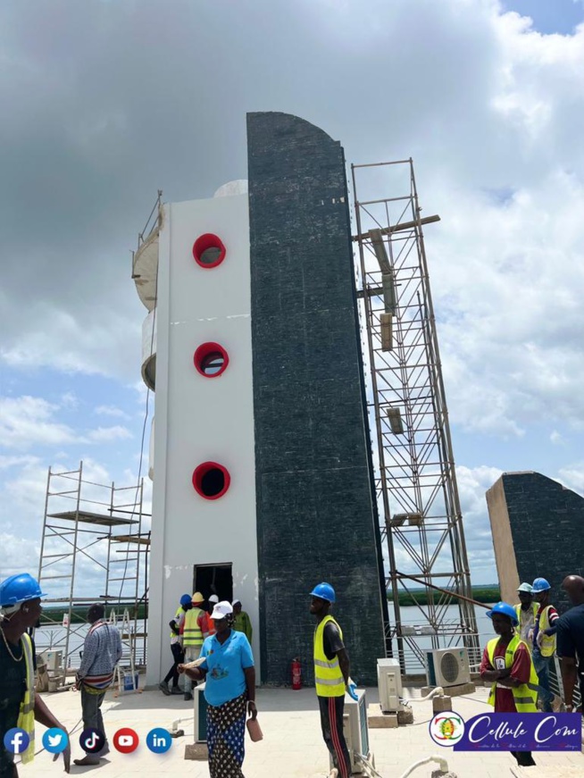 Visite De Chantier Du Mémorial Le Joola – L’infrastructure En Phase De Finition