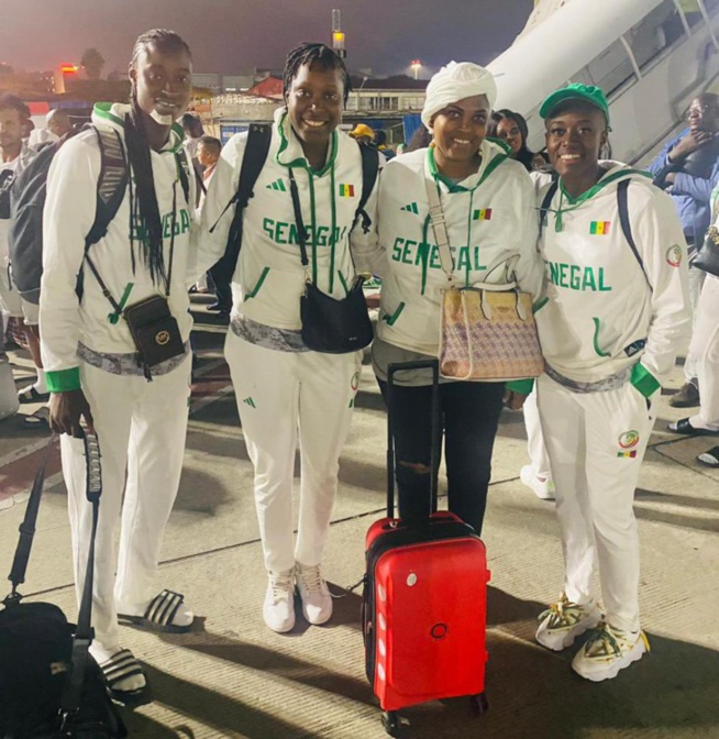 Afrobasket féminin 2023 : Arrivée des "Lionnes" à Kigali