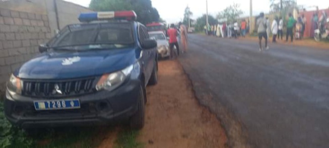 Terrible accident sur la route de Yenne: Une voiture fauche mortellement Yacine Sow, femme de développement