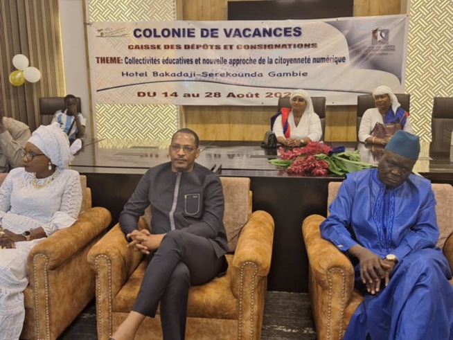 Départs des colons de la CDC : Elhadji Mamadou Diao préside la fête de clôture de la colonie de vacances des enfants de ses collaborateurs