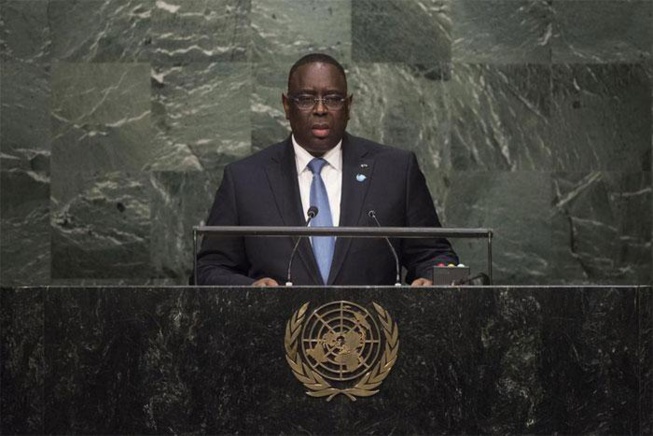 New York / Lancement de la campagne du Panel international de haut niveau sur le secteur de l’eau: Le discours de Macky Sall