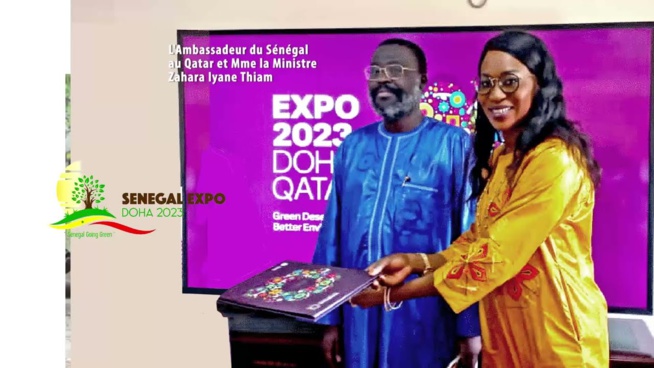 Participation du Sénégal à l'Expo Horticulture Doha Qatar 2023 sous le Thème "Désert vert, Meilleur environnement en temps réel"