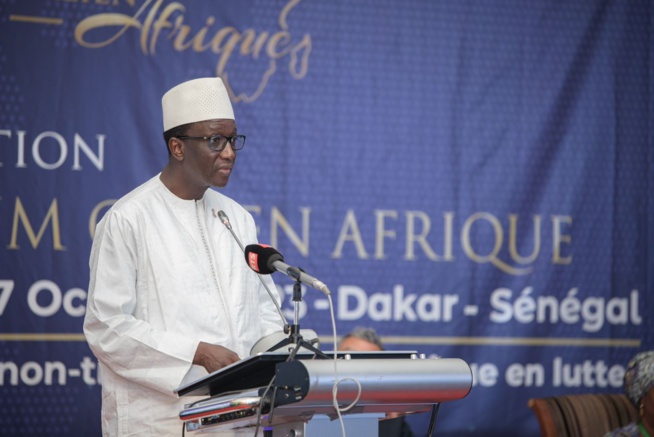 6e EDITIONS DU FORUM GALIEN AFRIQUE LA  CEREMONIE D’OUVERTURE PAR LE PM AMADOU BA.