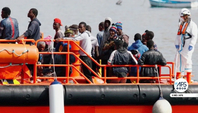 Migration clandestine : 157 migrants sénégalais secourus par la marine royale marocaine