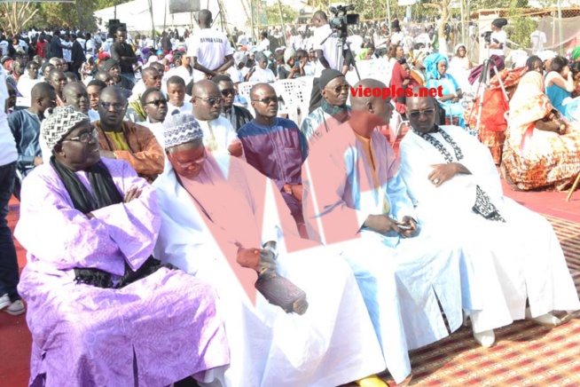 Les premières images: Serigne Modou Kara lance le slogan "KARA CARIM"