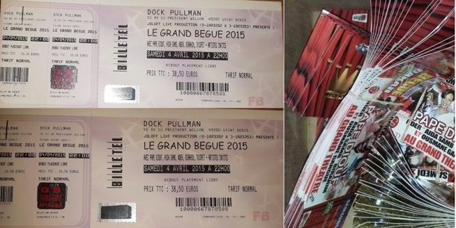 A peine disponible les billets pour le grand bégué du 28 mars au grand Théâtre et du 04 avril à Paris commencent à être introuvables.