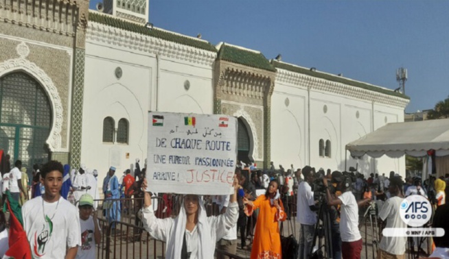 Manif’ de soutien à la Palestine et aux habitants de Gaza : Nombreux, hommes, femmes et enfants ont répondu à l’appel