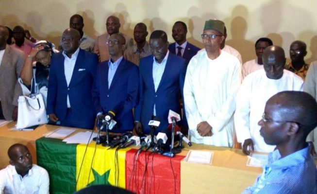 Présidentielle-2024 : L’opposition Met En Place Une Nouvelle Coalition Dénommée « Fit » Pour Contrecarrer Amadou Ba