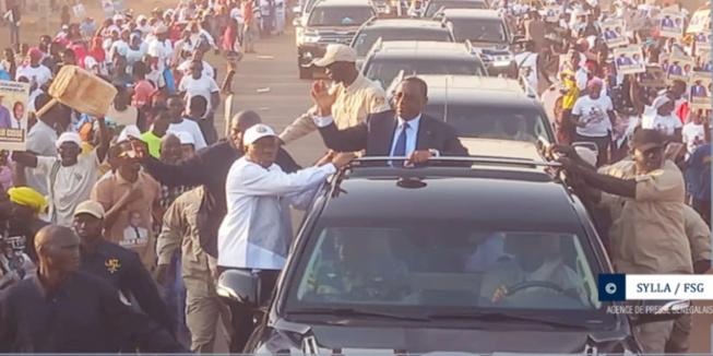 Tournée économique: Macky Sall est arrivé à Kédougou