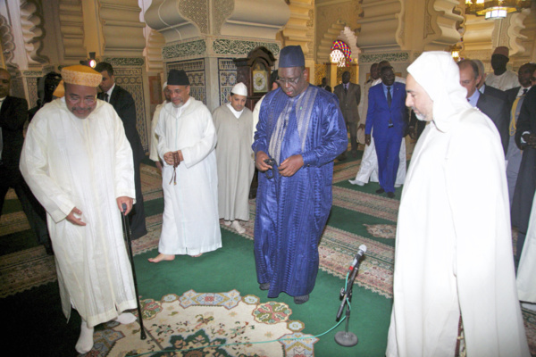 Le Président Macky Sall en pèlerinage au mausolée de Cheikh Ahmed Tidiane Chérif