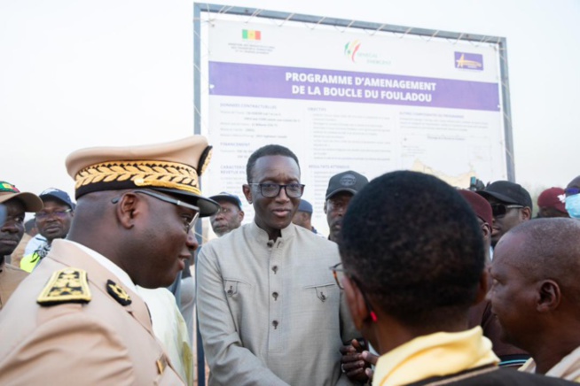 Boucle du Fouladou, région de Kolda: Le Premier Ministre Amadou Ba s'est rendu sur le chantier d'aménagement, ce dimanche