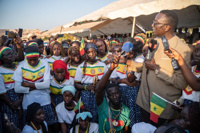 Photos/ Bambali: Un accueil grandiose réservé au Premier Ministre Amadou Bâ