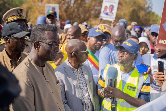 Photos/ Bambali: Un accueil grandiose réservé au Premier Ministre Amadou Bâ