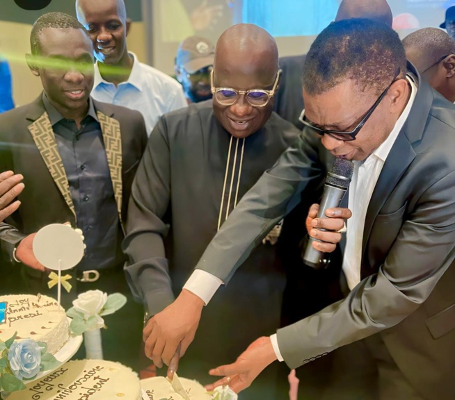 La surprise de Youssou Ndour Pape Diouf à l'incroyable anniversaire du Président Mbagnick Diop MEDS