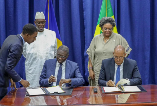 Macky Sall en visite officielle à la Barbade: Une première pour un Chef d’Etat Africain