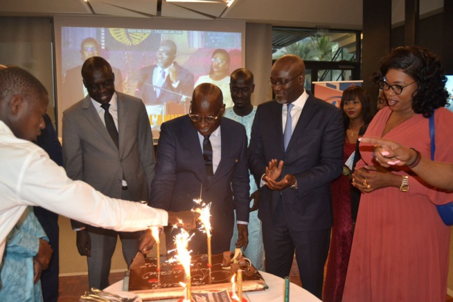 En images 15 ans du quotidien Rewmi,le DG Pape Mademba Bitéye de la SENELEC élu Homme de l’Année 2023.