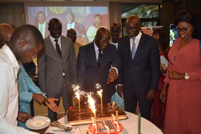 En images 15 ans du quotidien Rewmi,le DG Pape Mademba Bitéye de la SENELEC élu Homme de l’Année 2023.