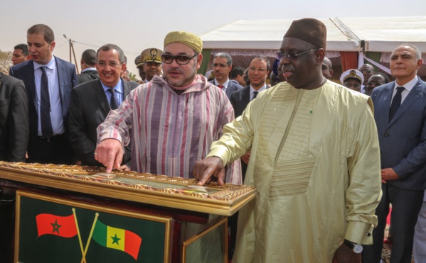 Visite du Roi Mohammed VI: inauguration du raccordement électrique deux villages dans le département de Louga.