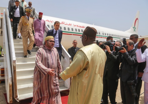 Visite du Roi Mohammed VI: inauguration du raccordement électrique deux villages dans le département de Louga.