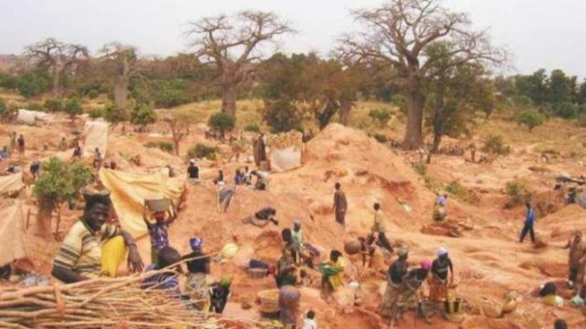 Kédougou : 3 millions FCfa et 15 kg d’or emportés par les braqueurs d’un site d’orpaillage clandestin