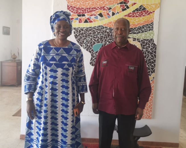 Situation tendue du Sénégal : Mimi Touré et le représentant l’UNOWAS, en concertation