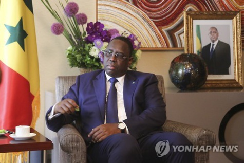 (Interview Yonhap) Macky Sall souhaite un «partenariat gagnant-gagnant» avec Séoul