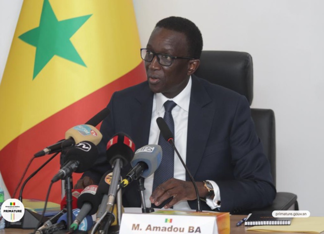 COMMUNIQUE DE PRESSE Amadou Ba exprime sa reconnaissance à son leader Macky Sall